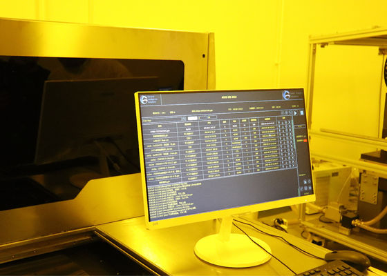 Gerber274x ফাইল ফরম্যাট লেজার ডিজিটাল ইমেজিং সরঞ্জাম 20/20μM লাইন প্রস্থ/লাইন স্পেস